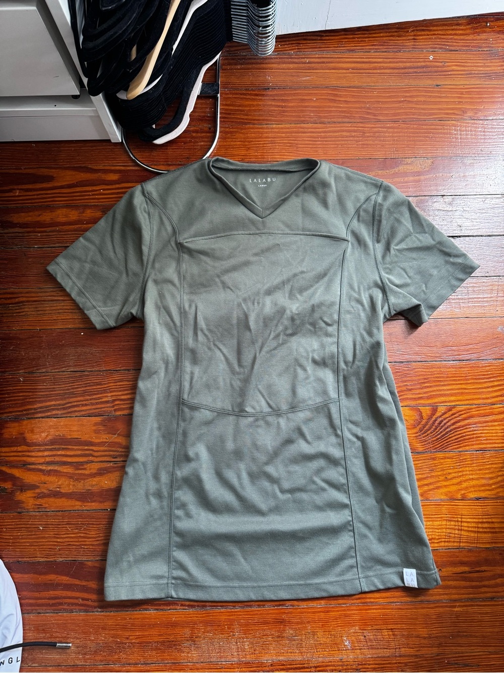 LALABU Dad Shirt in Fern